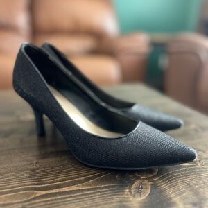 Sparkly Black Women's Heels